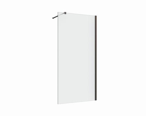 Inloopdouche 70x200 8mm Nano glas mat zwart serie Silvio, Doe-het-zelf en Verbouw, Sanitair, Verzenden