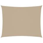Zonnezeil 5x6m Beige - OP = OP! Retourdeal, Tuin en Terras, Schaduwdoeken, Ophalen of Verzenden, Nieuw
