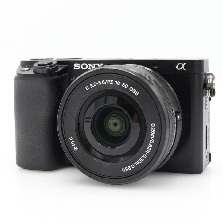 Digitale fotocamera  Sony A6100 + E 16-50mm F/3.5-5.6 PZ, Audio, Tv en Foto, Fotocamera's Digitaal, Gebruikt, Sony, Verzenden
