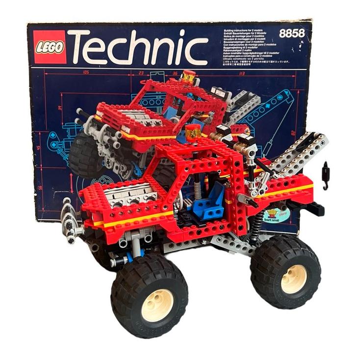 LEGO Technic Rebel Wrecker - 8858 (Compleet in doos), Kinderen en Baby's, Speelgoed | Duplo en Lego, Zo goed als nieuw, Verzenden