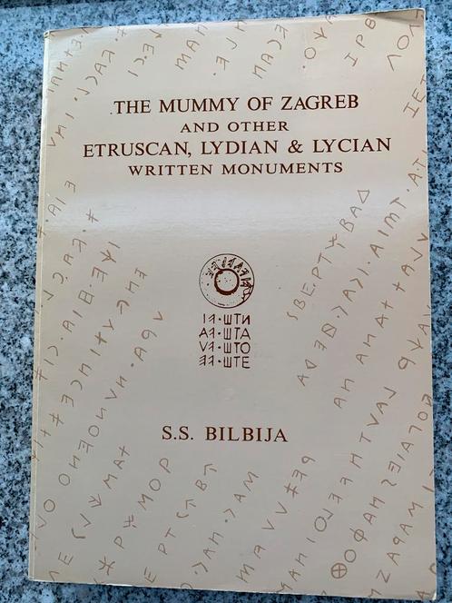 The mummy of Zagreb and other Etruscan, Lydian, Boeken, Kunst en Cultuur | Beeldend, Nieuw, Overige onderwerpen, Verzenden