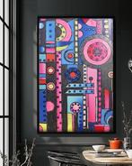 Ksavera - Cubism A1406 - abstract painting on XXL canvas