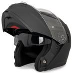 VINZ Pasco Systeemhelm - Mat Zwart, Motoren, Verzenden, Nieuw