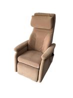 Doge Modulair sta op stoel met kuiprug in beige stof!, Minder dan 50 cm, Minder dan 75 cm, Stof, Ophalen of Verzenden
