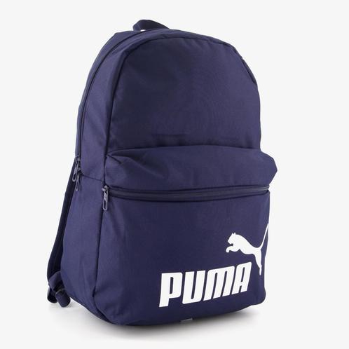 Puma Phase rugzak donkerblauw 22 liter, Sieraden, Tassen en Uiterlijk, Tassen | Rugtassen, Nieuw, Verzenden