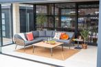 GI Bali loungeset (4-delig) - Naturel Rotan/Carbon Black, Verzenden, Nieuw, Wicker, Loungeset