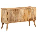vidaXL Dressoir 110x30x60 cm massief mangohout, 100 tot 150 cm, Verzenden, Nieuw, 25 tot 50 cm