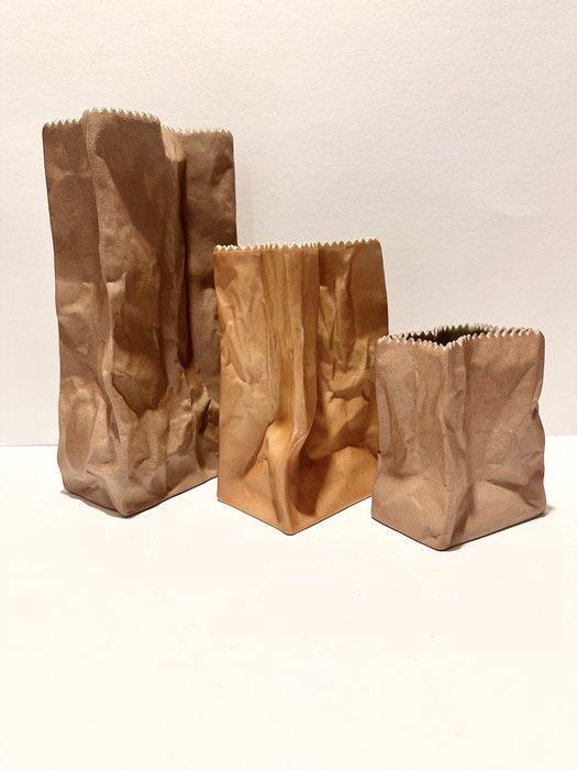 Rosenthal - Tapio Wirkkala - Vaas (3) - Fiets niet - Biscuit, Antiek en Kunst, Antiek | Meubels | Stoelen en Banken