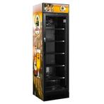 Birra Moretti Bier koelkast glasdeur koeling 358L, Nieuw in verpakking, Koelen en Vriezen