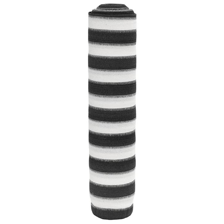vidaXL Privacynet 75 g/m² 2x25 m HDPE antracietkleurig en, Tuin en Terras, Zonneschermen, Nieuw, Verzenden