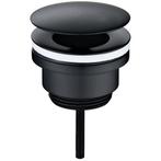 Wiesbaden Caral Open Afvoerplug - 5/4inch - Mat Zwart, Ophalen of Verzenden, Nieuw