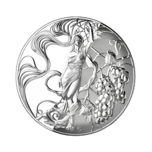 Zilveren Liberty Fortress munt proof 2 troy ounce, Postzegels en Munten, Edelmetalen en Baren, Verzenden