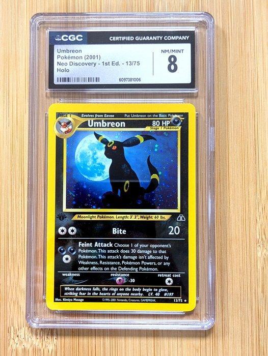 Pokémon - 1 Graded card - Umbreon 13 / 75 1st Edition 2001, Hobby en Vrije tijd, Verzamelkaartspellen | Pokémon
