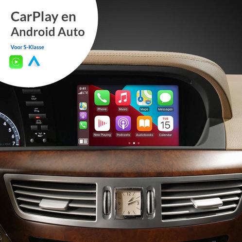 CarPlayBox voor Mercedes - S-klasse - 2005 / 2019 / NTG 3.0, Auto diversen, Auto-accessoires, Verzenden