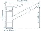 SCHÜTTE Cornwall - Keukenkraan - Draaibare uitloop 150° -, Verzenden, Zo goed als nieuw