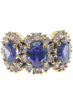 Zonder minimumprijs - Ring - 9 kt. Zilver, Geel goud, Sieraden, Tassen en Uiterlijk, Ringen, Nieuw