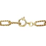 Gouden vintage paperclip armband 14 krt, Ophalen of Verzenden, Nieuw