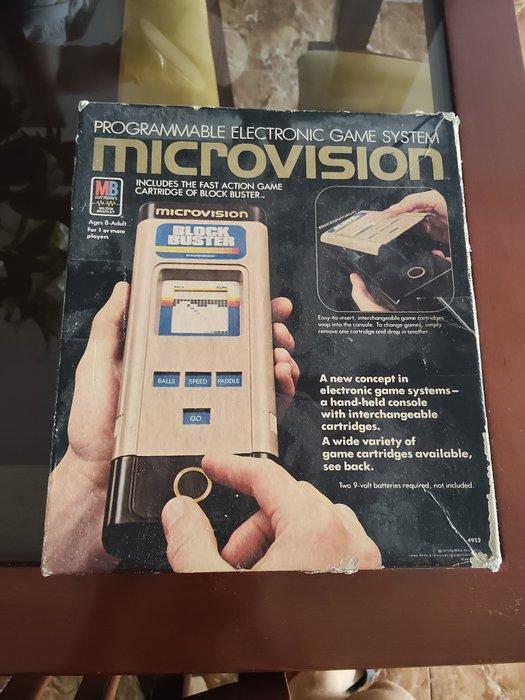MB Milton Bradley - Microvision - US console with US & EU, Spelcomputers en Games, Spelcomputers | Overige Accessoires