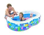 Familiezwembad 8-vormig met print van zeedieren (Zwembaden), Verzenden, Nieuw
