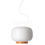 Foscarini Chouchin Reverse Hanglamp, 1 - wit/oranje, Huis en Inrichting, Lampen | Hanglampen, Verzenden, Nieuw