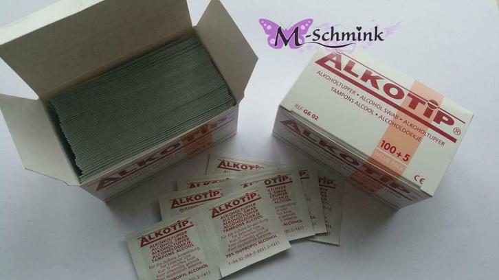 Alcohol 70% 100 doekjes L alcohol reinigen v handen / pinapp, Hobby en Vrije tijd, Feestartikelen, Nieuw, Ophalen of Verzenden