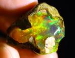 54,8 ct - Spectaculaire kristalopaal - Ruw - Bekijk Video-