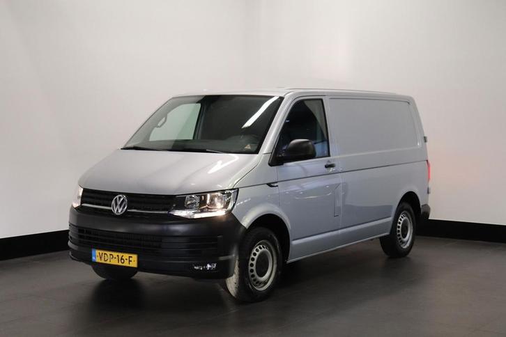 Volkswagen Transporter 2.0 TDI 150PK DSG Automaat EURO 6, Auto's, Bestelauto's, Onderhoudsboekje, Lease, Zwart, Automaat, Overige kleuren