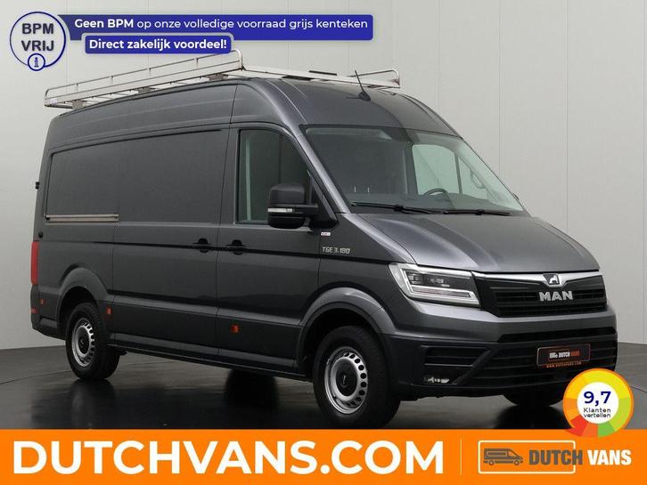 MAN TGE Bestelbus 2.0TDI | grijs, Auto's, Bestelauto's, Dealer onderhouden, Lease, Handgeschakeld, BTW verrekenbaar, Diesel, Zilver of Grijs