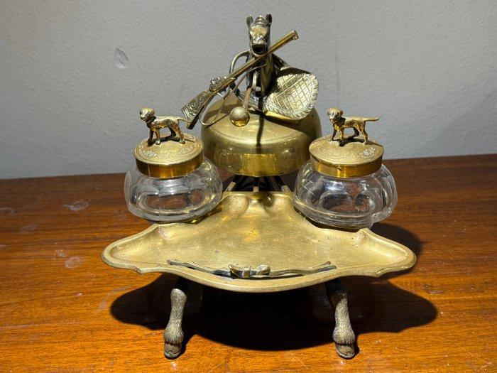 Inktpot - Messing, Antiek en Kunst, Antiek | Overige Antiek