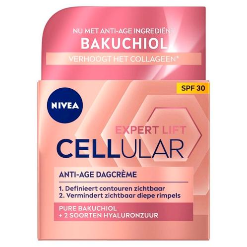 Nivea Cellular Expert Lift Anti-Age SPF30 Dagcrème, Sieraden, Tassen en Uiterlijk, Uiterlijk | Lichaamsverzorging, Nieuw, Verzenden
