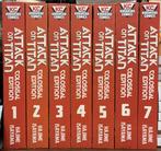 Attack On Titan Colossal Edition set vol. 1-7, Boeken, Stripboeken, Nieuw, Verzenden