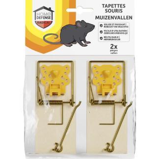 Muizenval | Home Defense (Hout, 2 stuks), Dieren en Toebehoren, Overige Dieren-accessoires, Nieuw, Verzenden