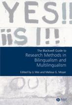 The Blackwell Guide to Research Methods in Bil 9781405179003, Zo goed als nieuw, Verzenden