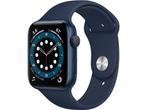 Apple Watch Series 6 (40mm) Blauw (Blauw), Verzenden, Zo goed als nieuw