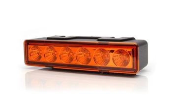 M-tech LED Zwaailamp - 7,3W - Oranje / geel - 10V-33V