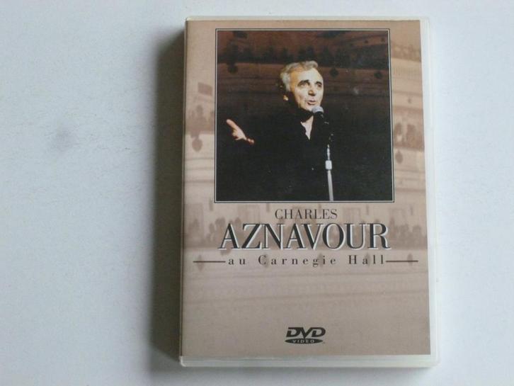 Charles Aznavour au Carnegie Hall (DVD), Cd's en Dvd's, Dvd's | Muziek en Concerten, Zo goed als nieuw, Verzenden