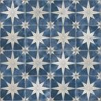 Vloertegel / wandtegel fs star sky blauw 45x45 cm 4 in 1, Keramiek, Nieuw, Ophalen of Verzenden, 10 m² of meer