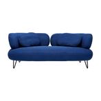 *WOONWINKEL* Kare Design Peppo Blauwe Design Bank 2-zits, Verzenden, Nieuw