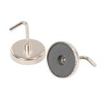 Silverline Magnetische haken - 35 mm - set van 2 - draagk..., Doe-het-zelf en Verbouw, Gereedschap | Handgereedschap, Ophalen of Verzenden