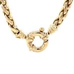 Gouden vintage vossenstaart collier 14 kt, Ophalen of Verzenden, Nieuw