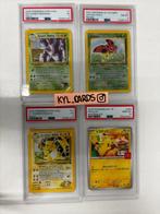 Pokémon - 4 Graded card - Nidoking, Ledyba, Raichu, Pikachu, Hobby en Vrije tijd, Nieuw