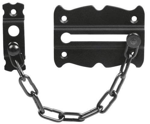 AMIG deurketting staal zwart, Doe-het-zelf en Verbouw, Hang- en Sluitwerk, Nieuw, Ophalen of Verzenden