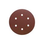Schuurschijf klittenband hout 150mm K60 6-gats FORMAT, Verzenden, Nieuw