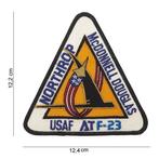 F-23 Northrop Mc Donnell Douglas embleem patch van stof a..., Verzenden
