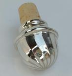 Flessenkurk - .800 zilver, .925 zilver - afwateringsring
