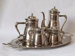 WMF / Geislingen - Koffie- en theeservies (5) - Verzilverd -