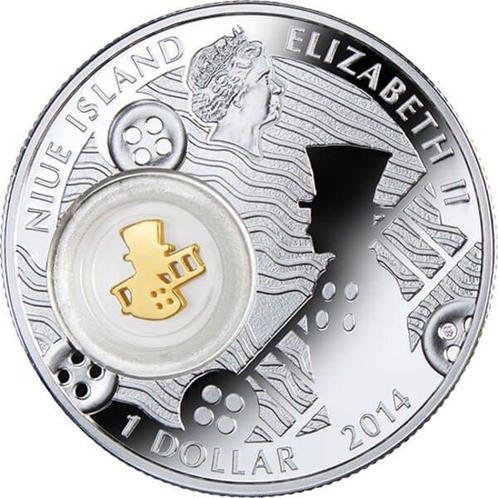 Niue. 1 Dollar 2014 Chimney Sweep Symbols of Luck, Proof, Postzegels en Munten, Munten | Europa | Niet-Euromunten