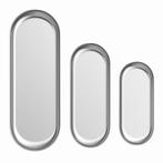My Green Deal – RVS Serveerplaten Set – 3-delig Luxe Plateau, Huis en Inrichting, Verzenden, Nieuw