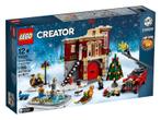 Lego Exclusief 10263 Brandweerkazerne in winterdorp, Nieuw, Complete set, Ophalen of Verzenden, Lego
