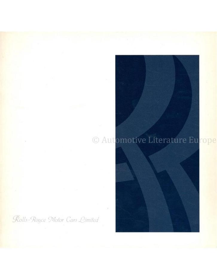1992 ROLLS ROYCE PROGRAMMA BROCHURE FRANS, Boeken, Auto's | Folders en Tijdschriften